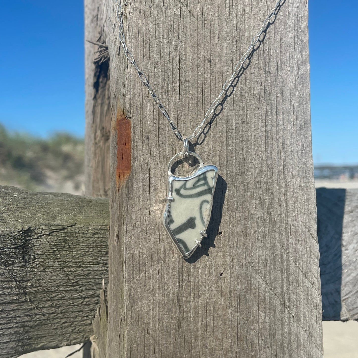 Sea Pottery Pendant