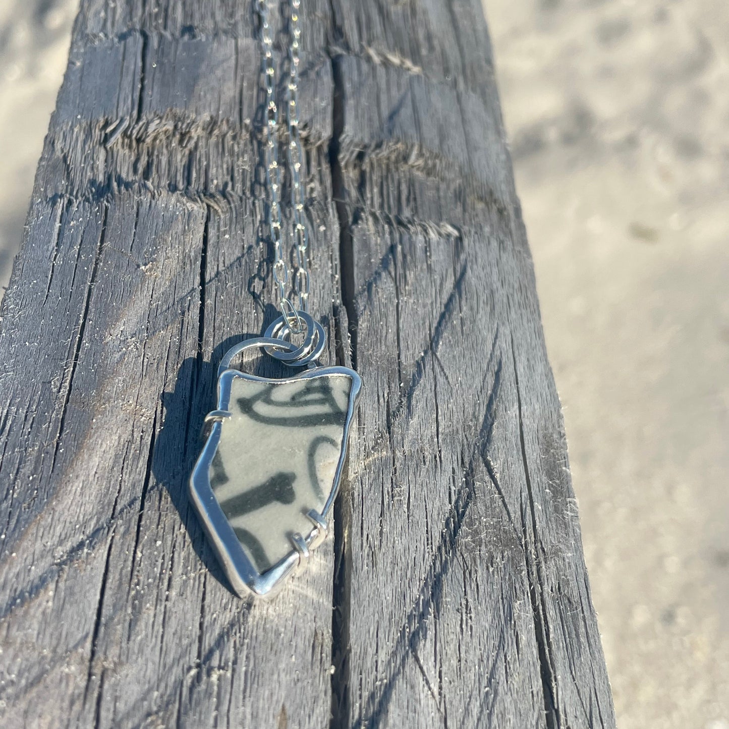 Sea Pottery Pendant